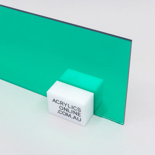 GREEN MIRROR ACRYLIC SHEET