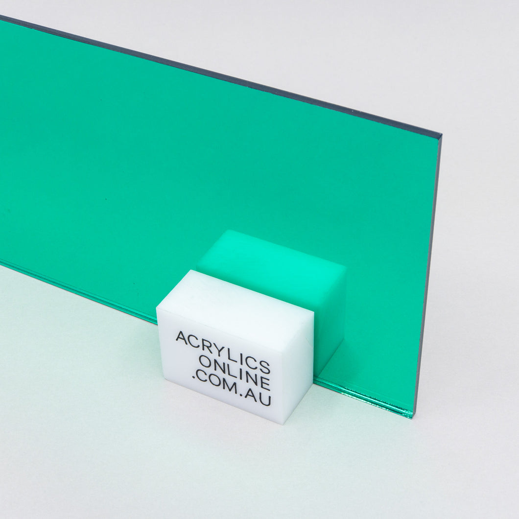 GREEN MIRROR ACRYLIC SHEET