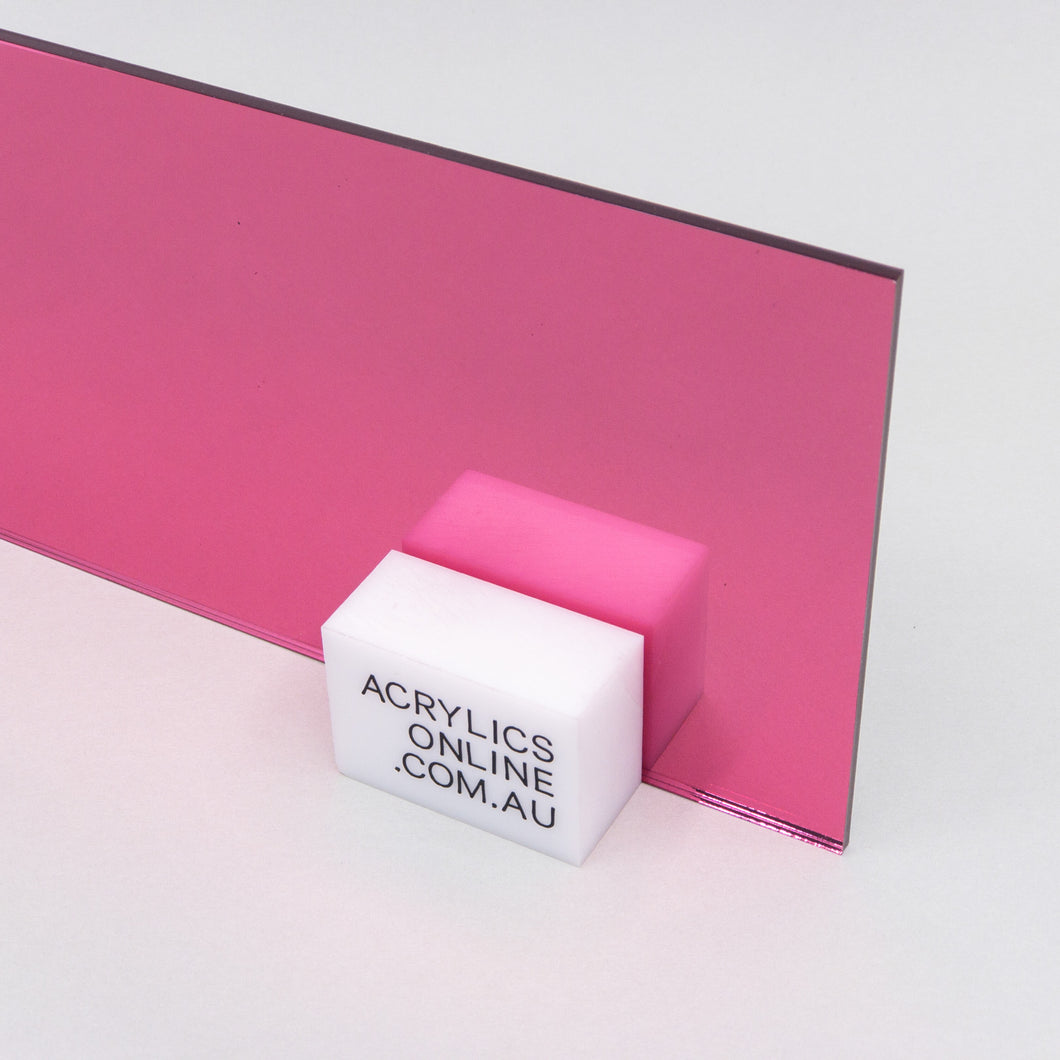 PINK MIRROR ACRYLIC SHEET