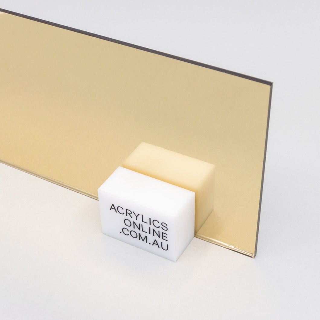 GOLD MIRROR ACRYLIC SHEET