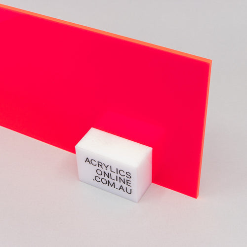 NEON RED ACRYLIC SHEET