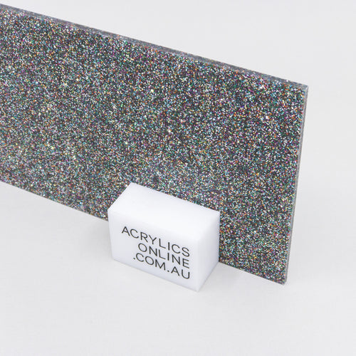 CONFETTI GLITTER ACRYLIC SHEET