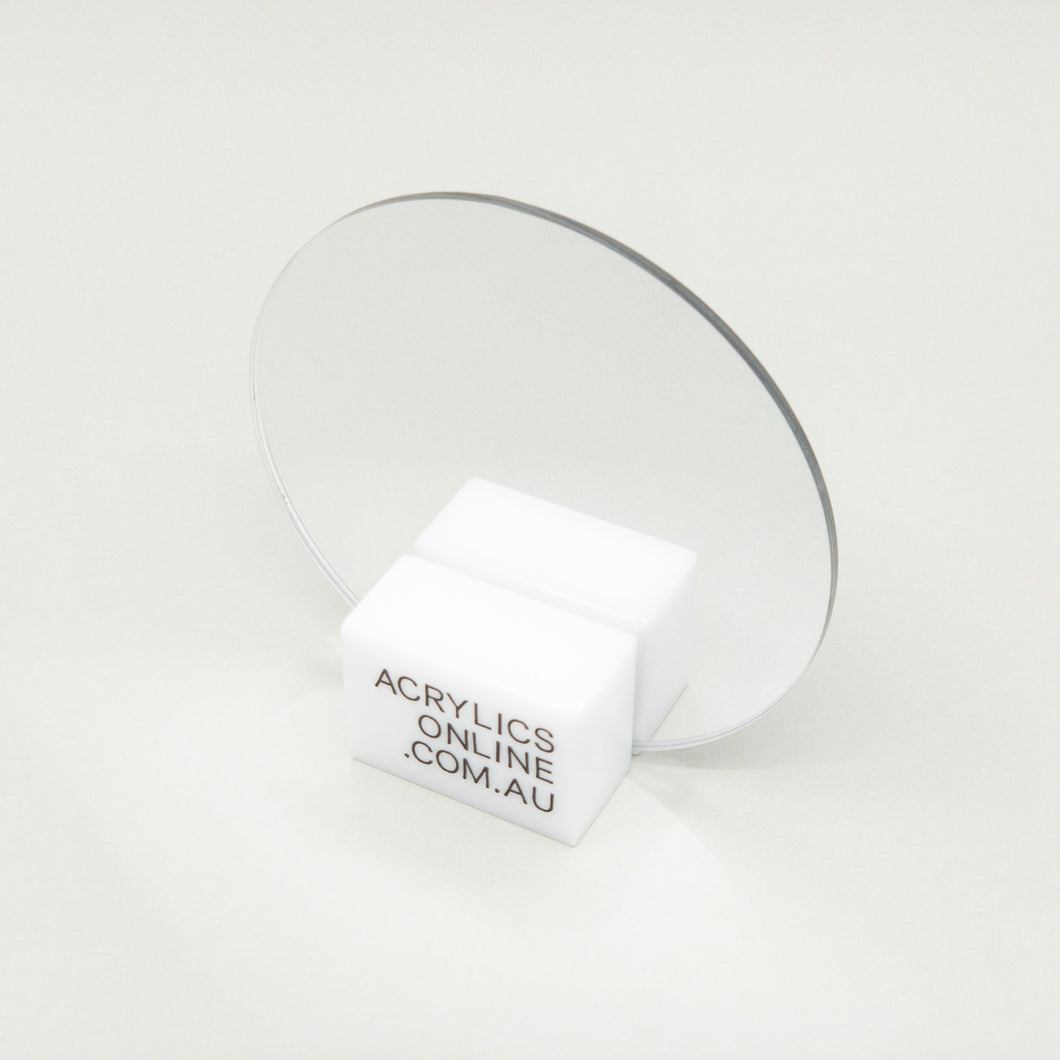 SILVER MIRROR ACRYLIC DISC