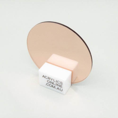 ROSE GOLD MIRROR ACRYLIC DISC