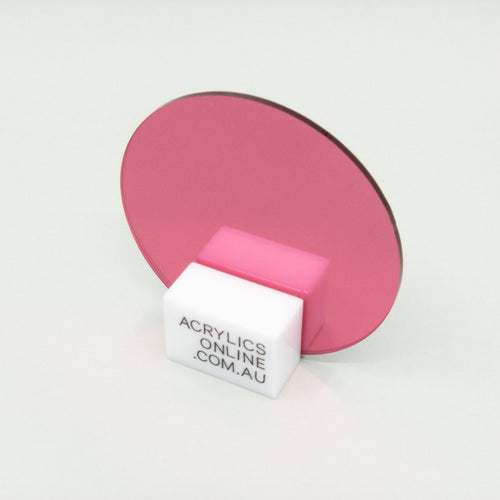 ROSE PINK MIRROR ACRYLIC DISC