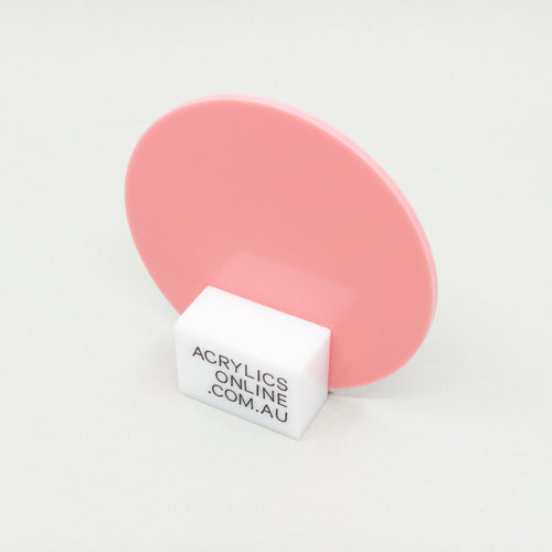 PIGGY PINK ACRYLIC DISC 3MM