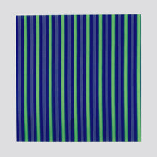 Load image into Gallery viewer, DARK BLUE AND GREEN STRIPES FABRIC ACRYLIC SHEET