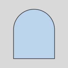 Load image into Gallery viewer, PLAIN ACRYLIC ARCH SHAPE