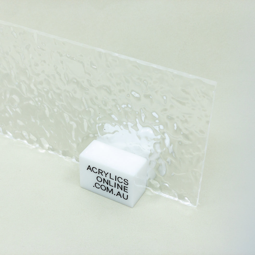 ACRYLIC CLEAR RIPPLE SHEET