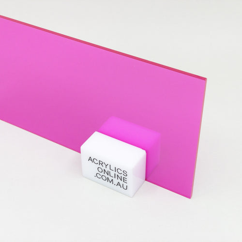 TRANSPARENT SOPHISTICATED ROSE ACRYLIC SHEET