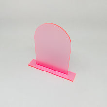 Load image into Gallery viewer, MATTE ACRYLIC ARCH WITH STAND