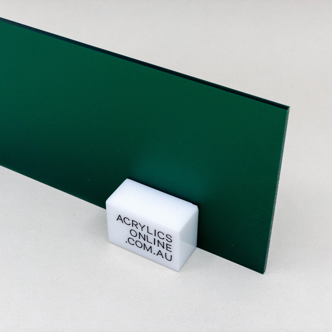 FROSTED EMERALD GREEN ACRYLIC SHEET